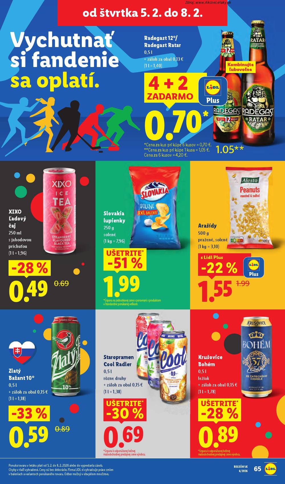 Leták Lidl (2. 2. - 8. 2. 2026) - strana 65 z 88