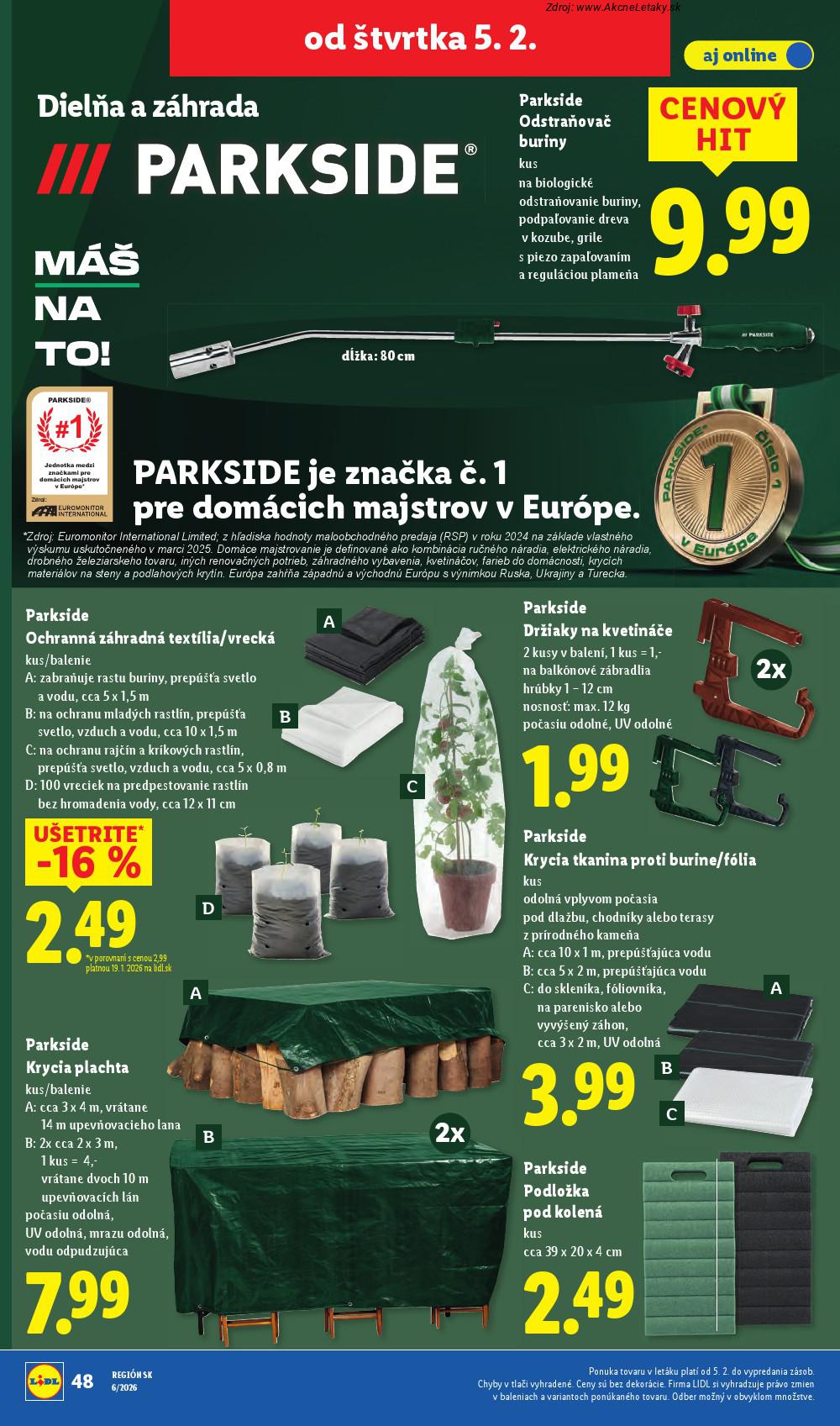 Leták Lidl (2. 2. - 8. 2. 2026) - strana 78 z 88