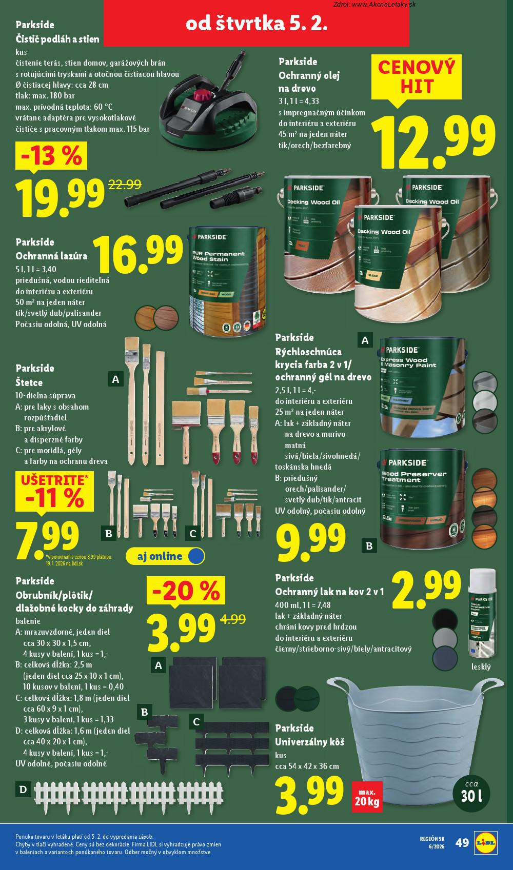 Leták Lidl (2. 2. - 8. 2. 2026) - strana 79 z 88