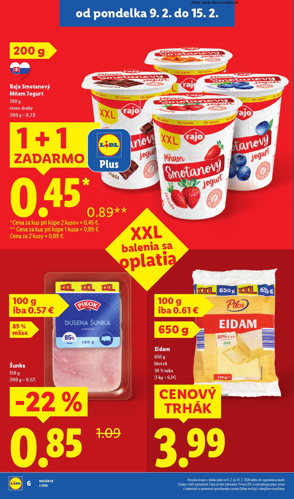 Leták Lidl (9. 2. - 15. 2. 2026) - strana 6 z 101