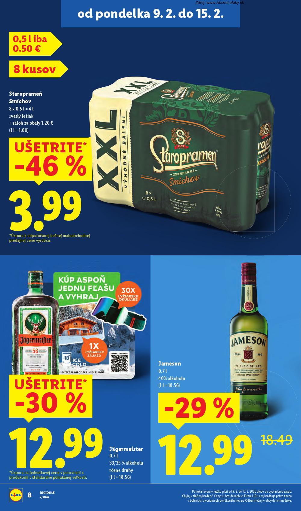 Leták Lidl (9. 2. - 15. 2. 2026) - strana 8 z 101