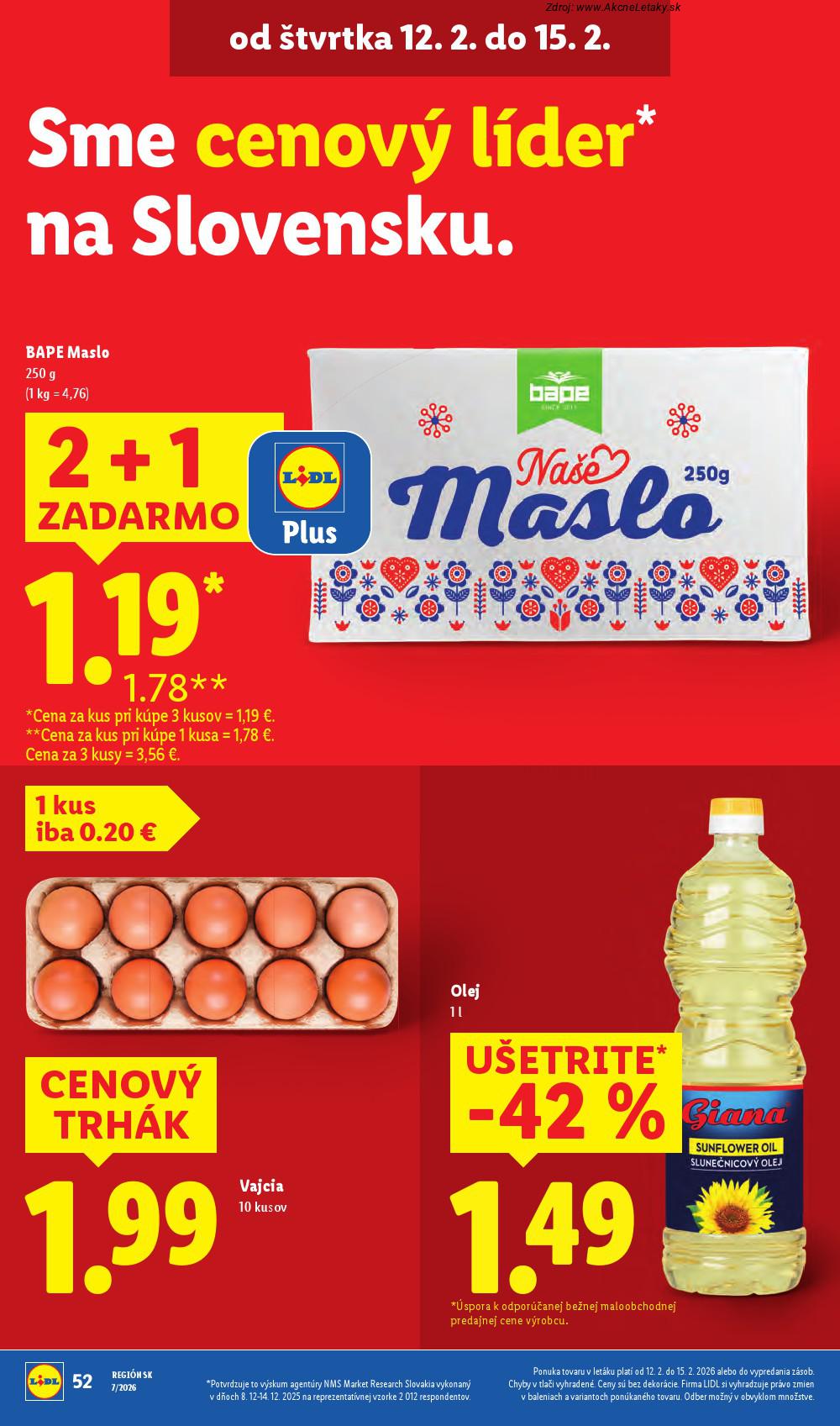Leták Lidl (12. 2. - 15. 2. 2026) - strana 12 z 60
