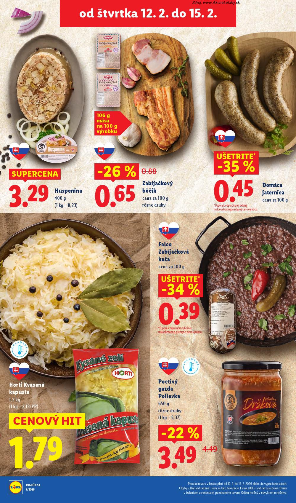 Leták Lidl (12. 2. - 15. 2. 2026) - strana 17 z 60