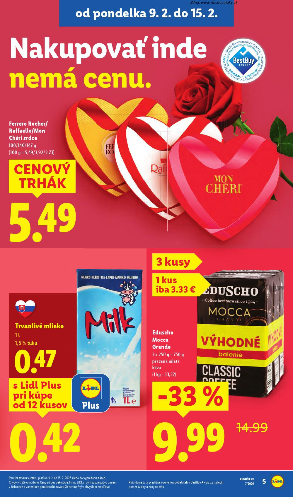 Leták Lidl (12. 2. - 15. 2. 2026) - strana 7 z 60