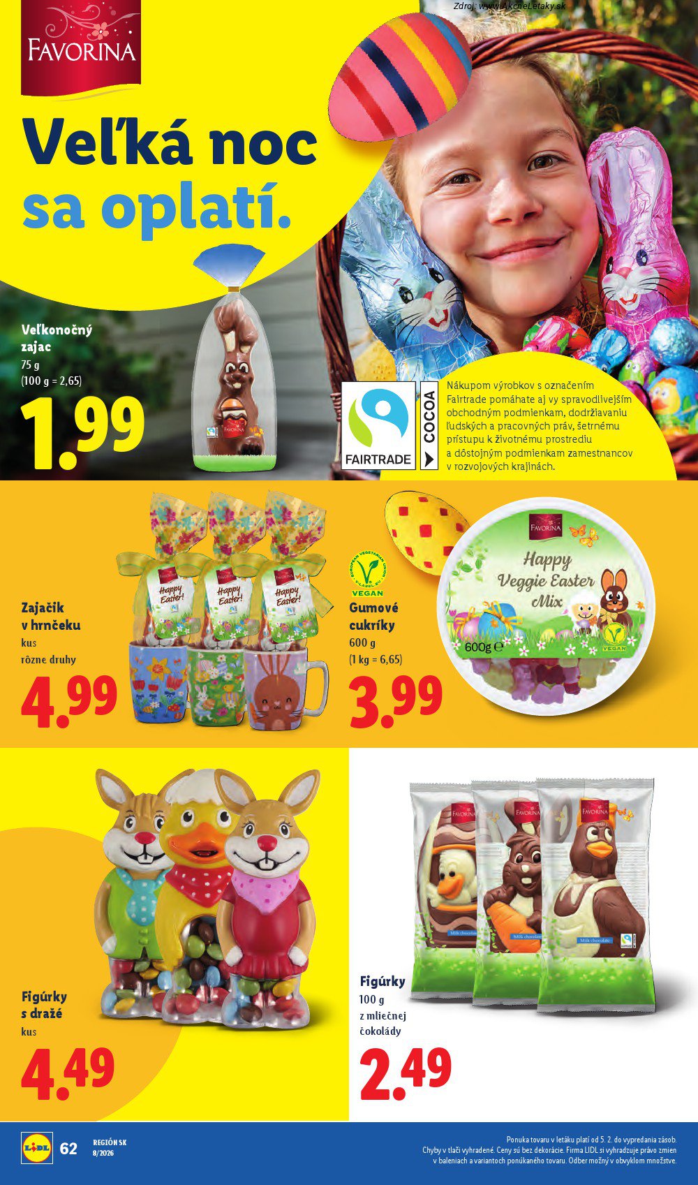 Leták Lidl (19. 2. - 22. 2. 2026) - strana 20 z 42