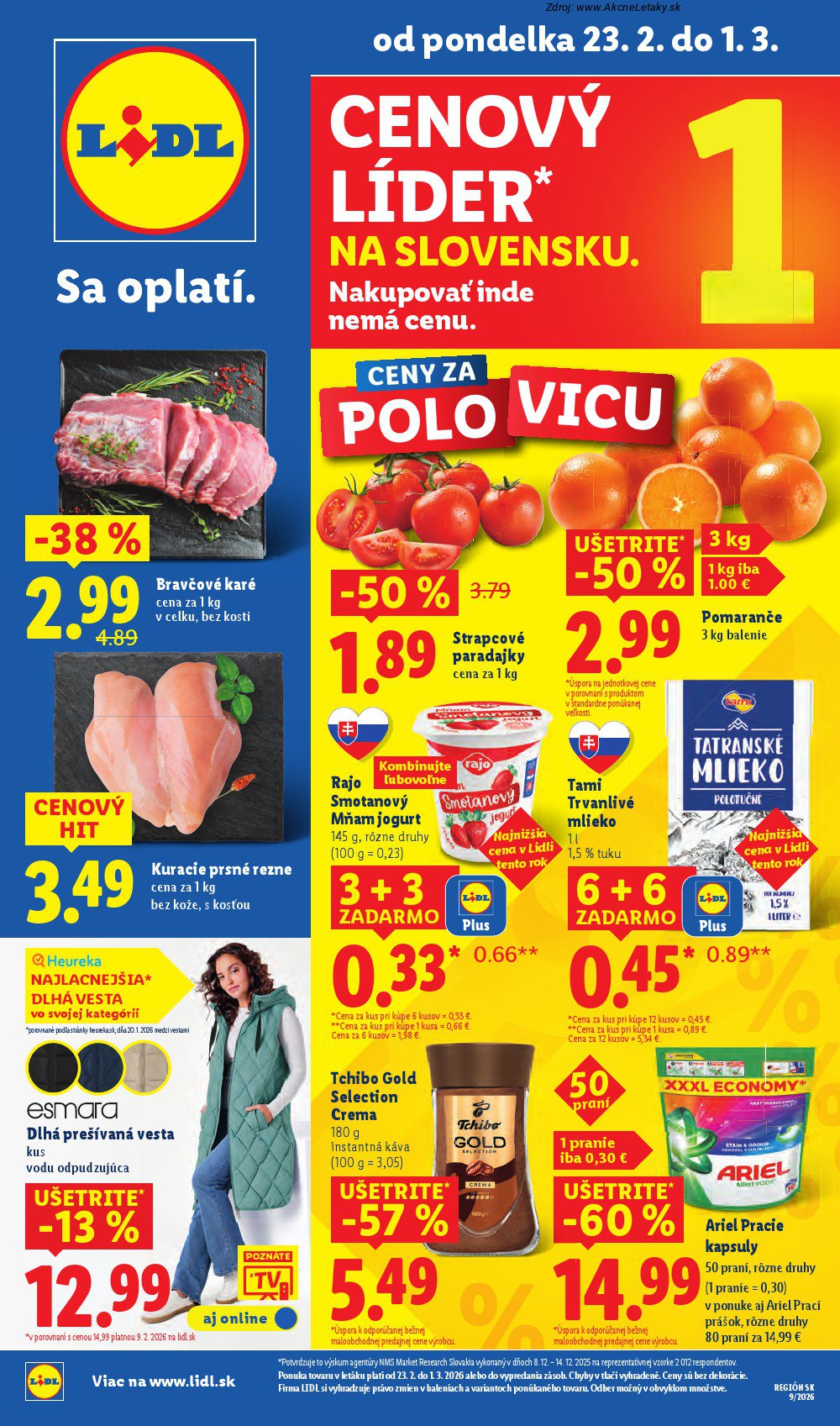 Leták Lidl - strana 1