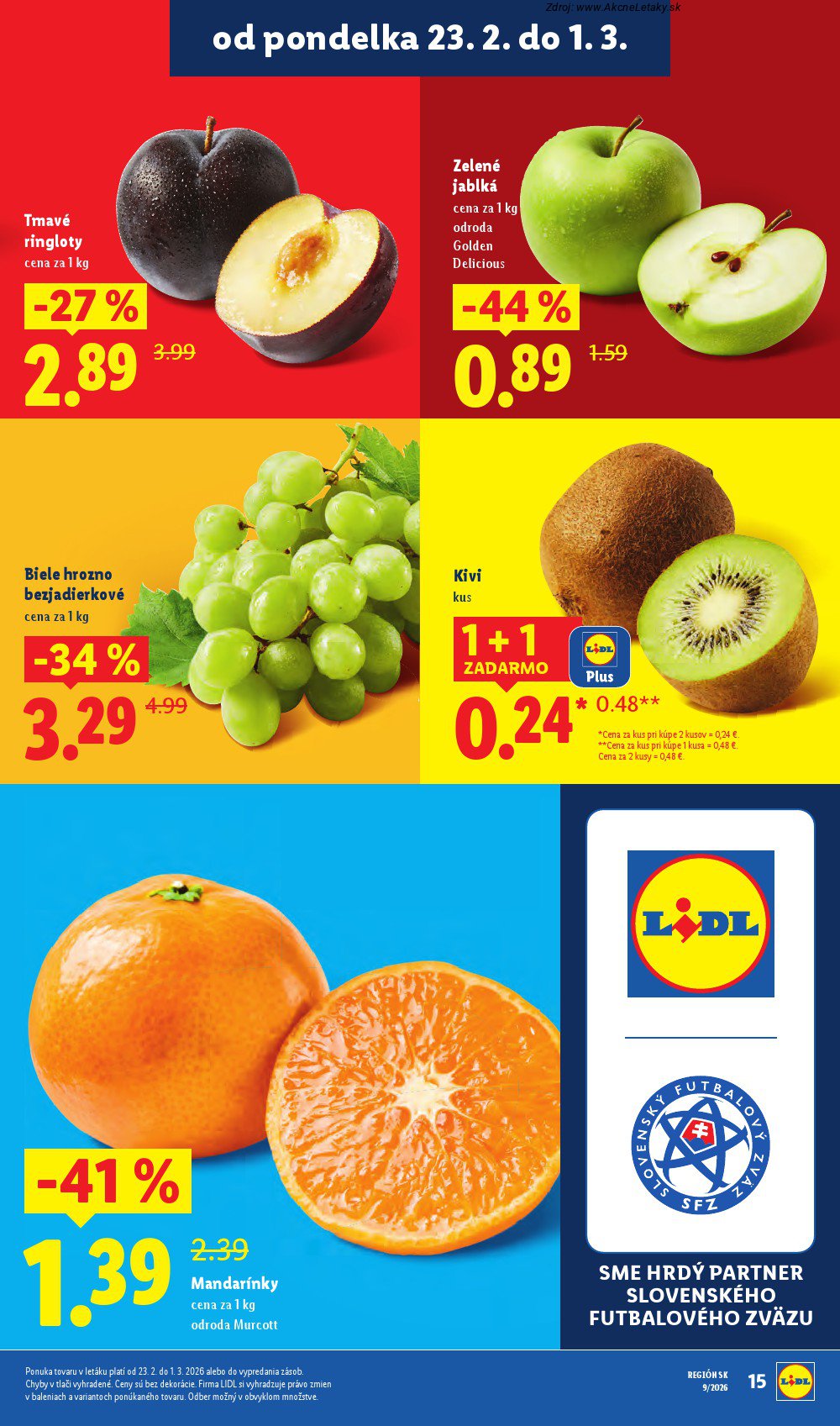 Leták Lidl (23. 2. - 1. 3. 2026) - strana 17 z 96