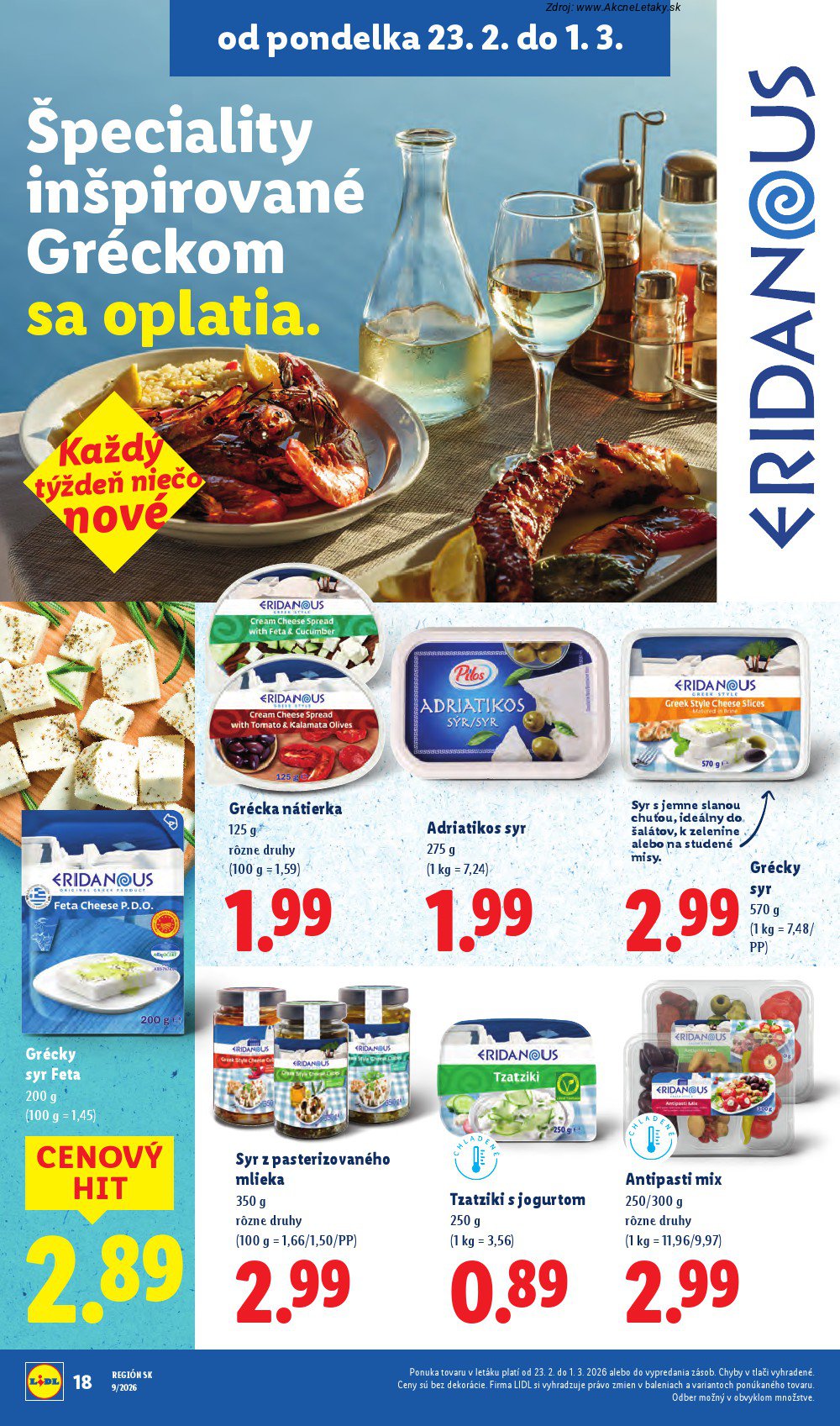 Leták Lidl (23. 2. - 1. 3. 2026) - strana 20 z 96