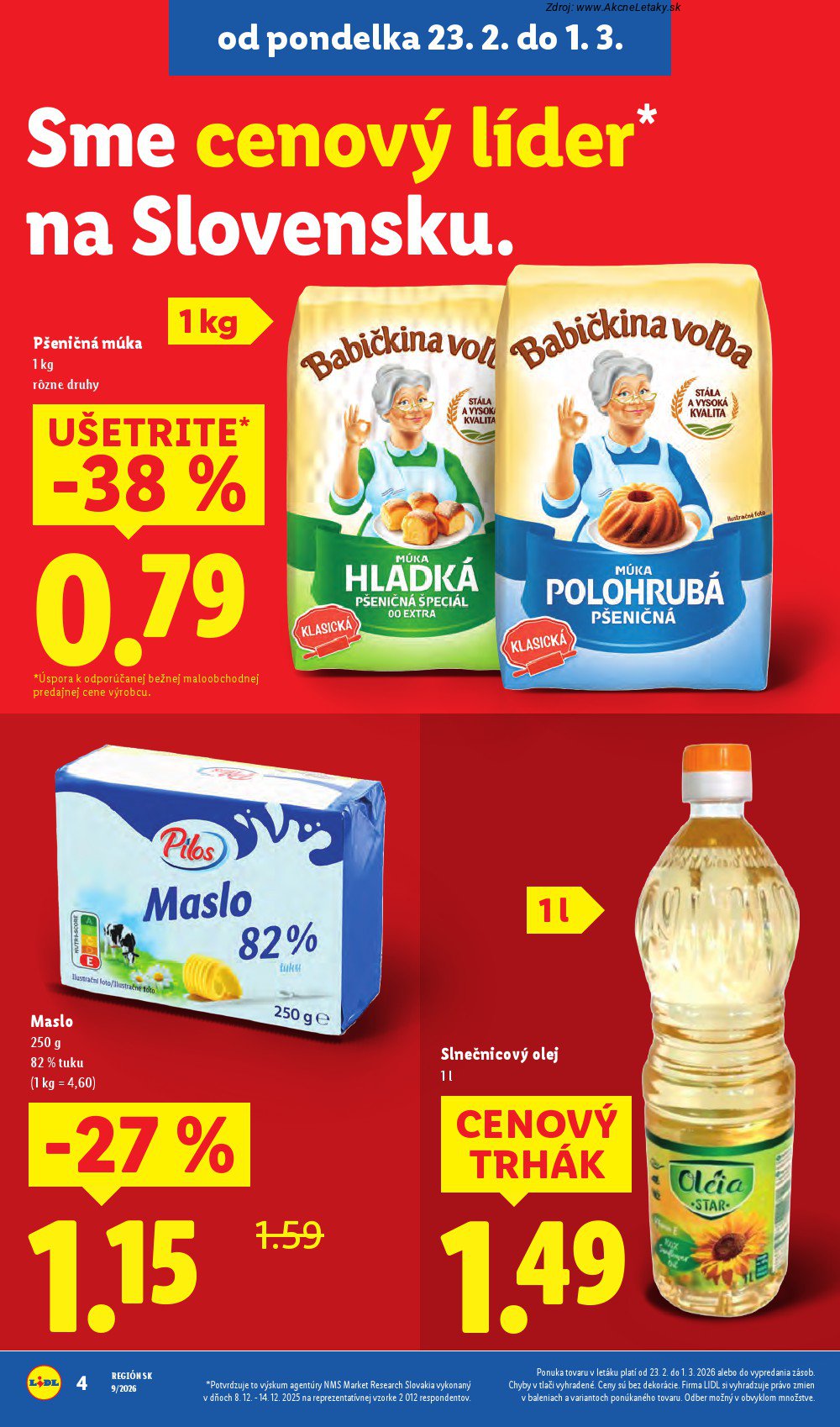 Leták Lidl (23. 2. - 1. 3. 2026) - strana 4 z 96
