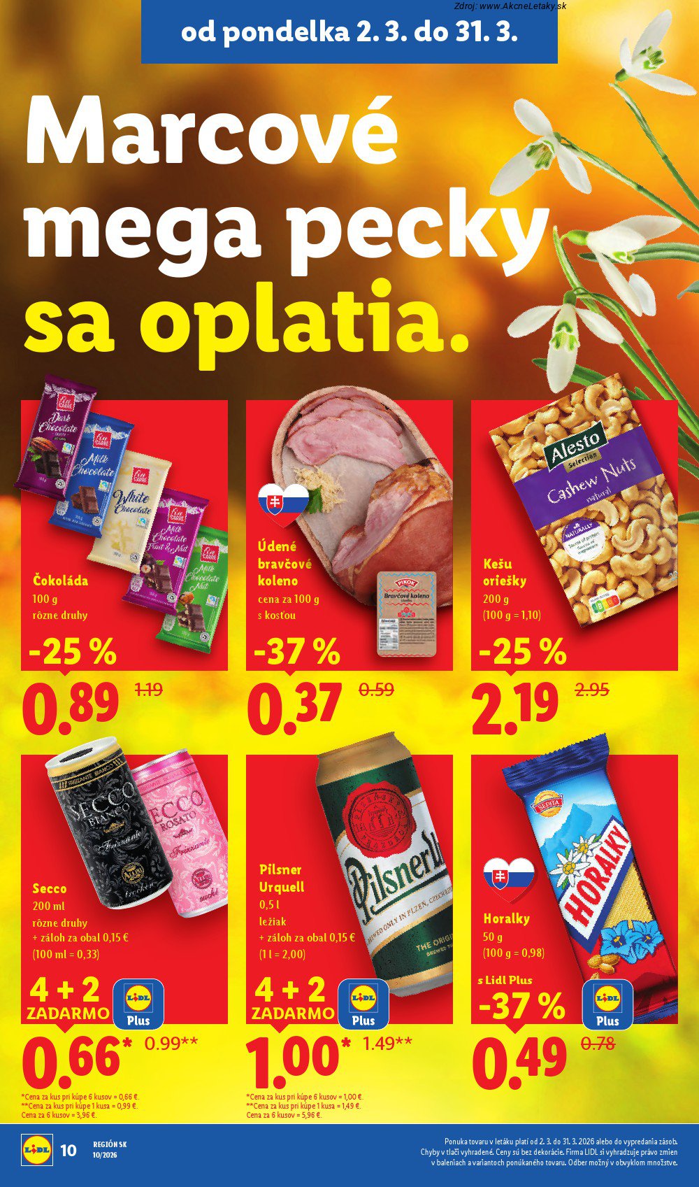 Leták Lidl (2. 3. - 8. 3. 2026) - strana 10 z 107