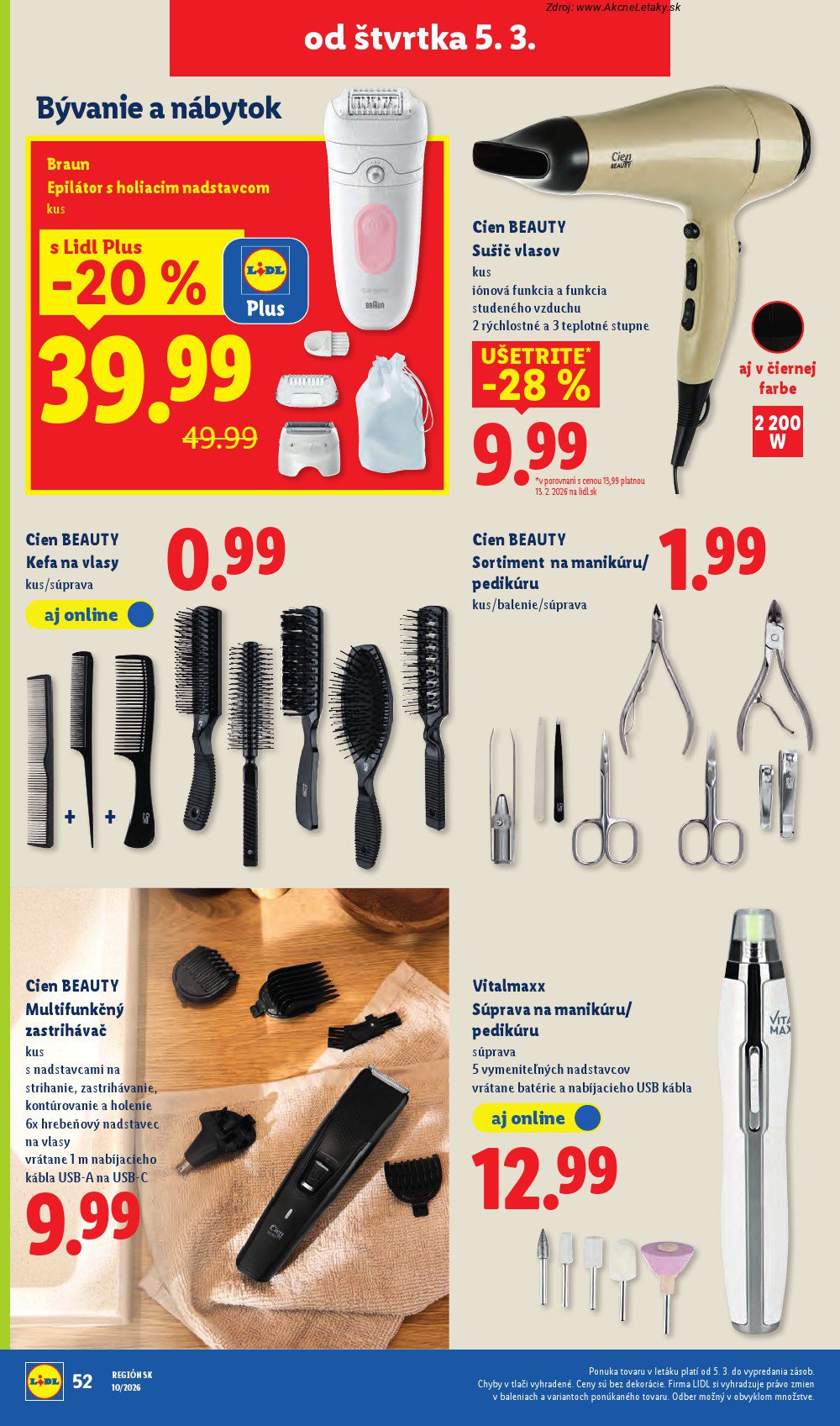 Leták Lidl - strana 100