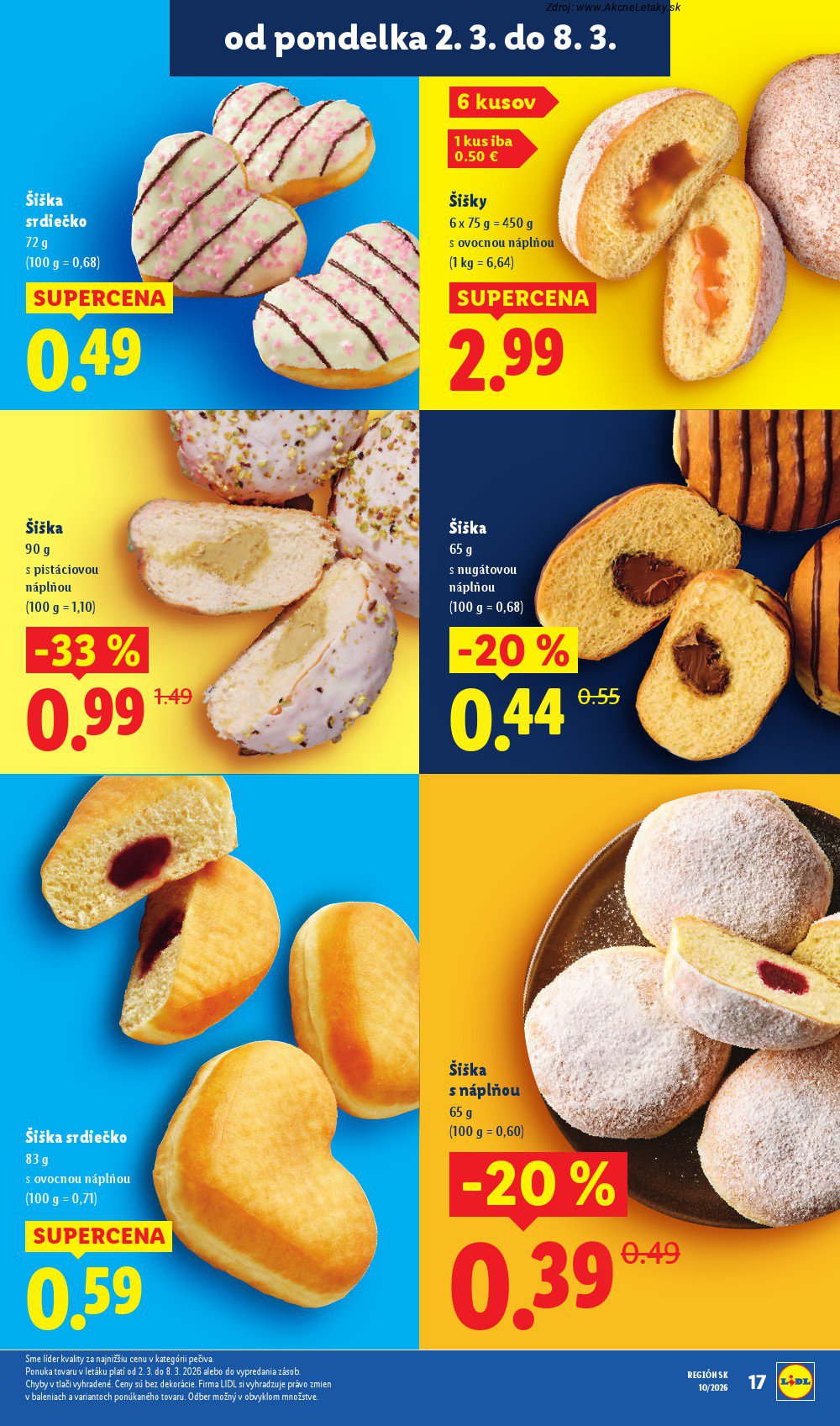 Leták Lidl (2. 3. - 8. 3. 2026) - strana 17 z 107