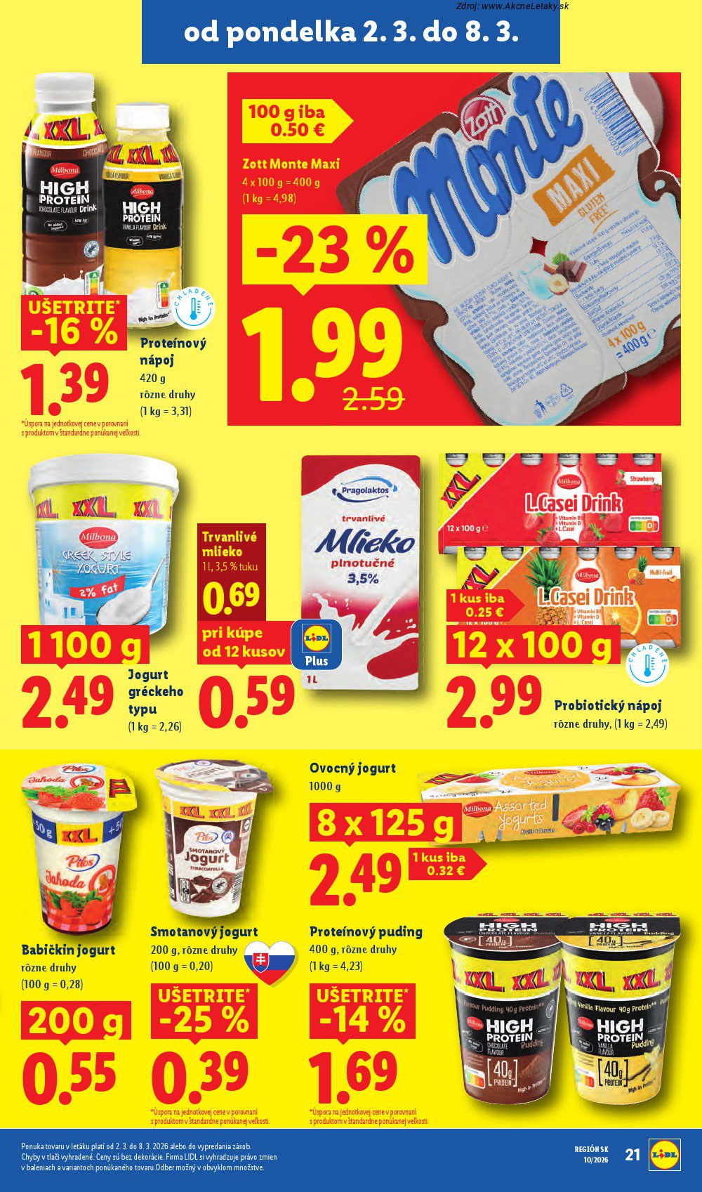 Leták Lidl (2. 3. - 8. 3. 2026) - strana 23 z 107