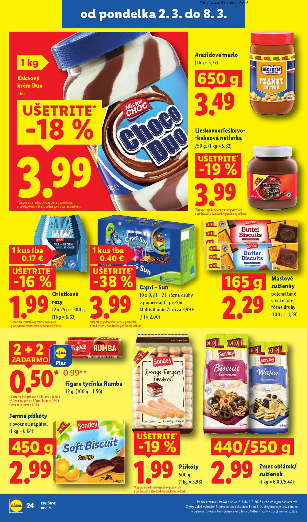 Leták Lidl (2. 3. - 8. 3. 2026) - strana 26 z 107