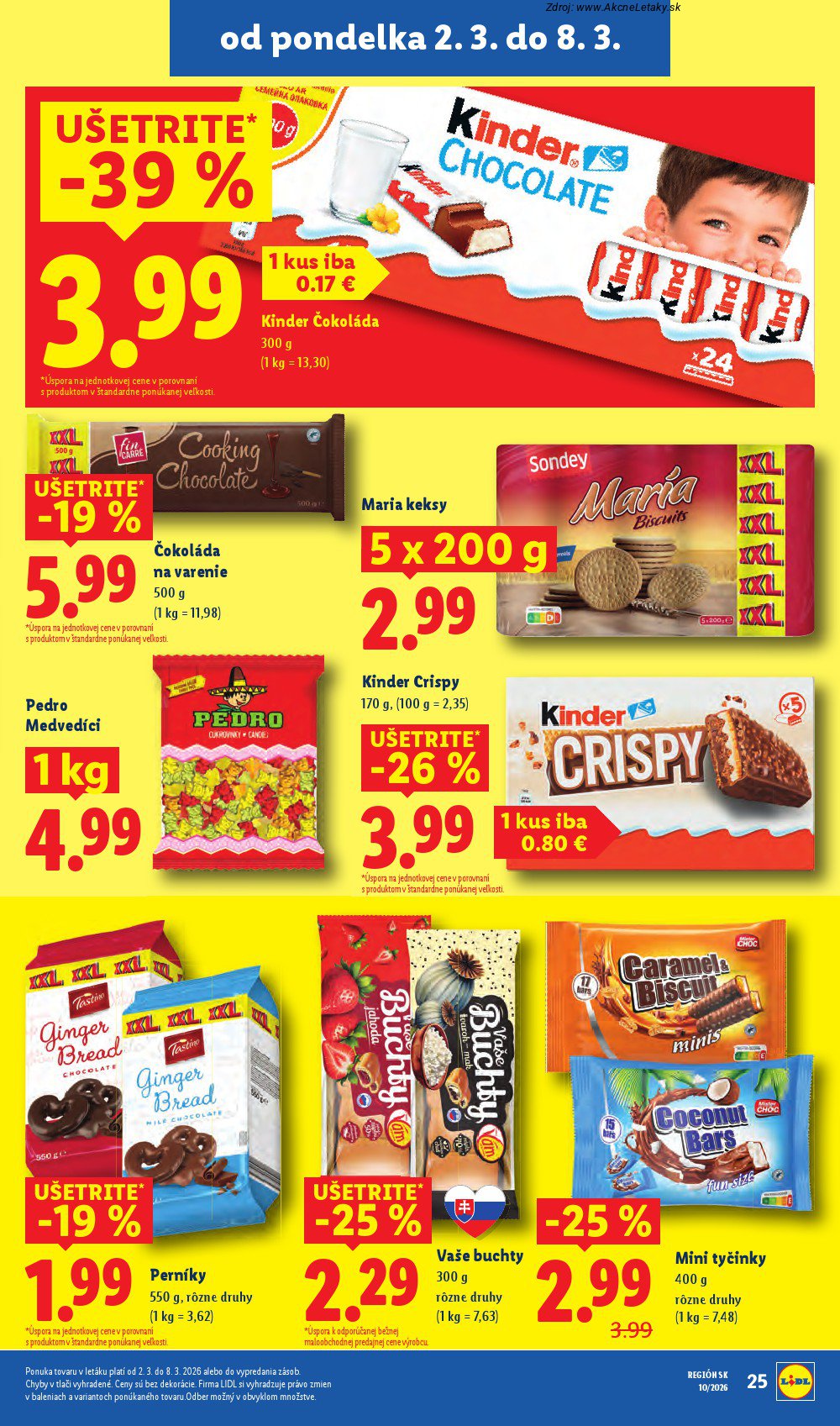 Leták Lidl (2. 3. - 8. 3. 2026) - strana 27 z 107