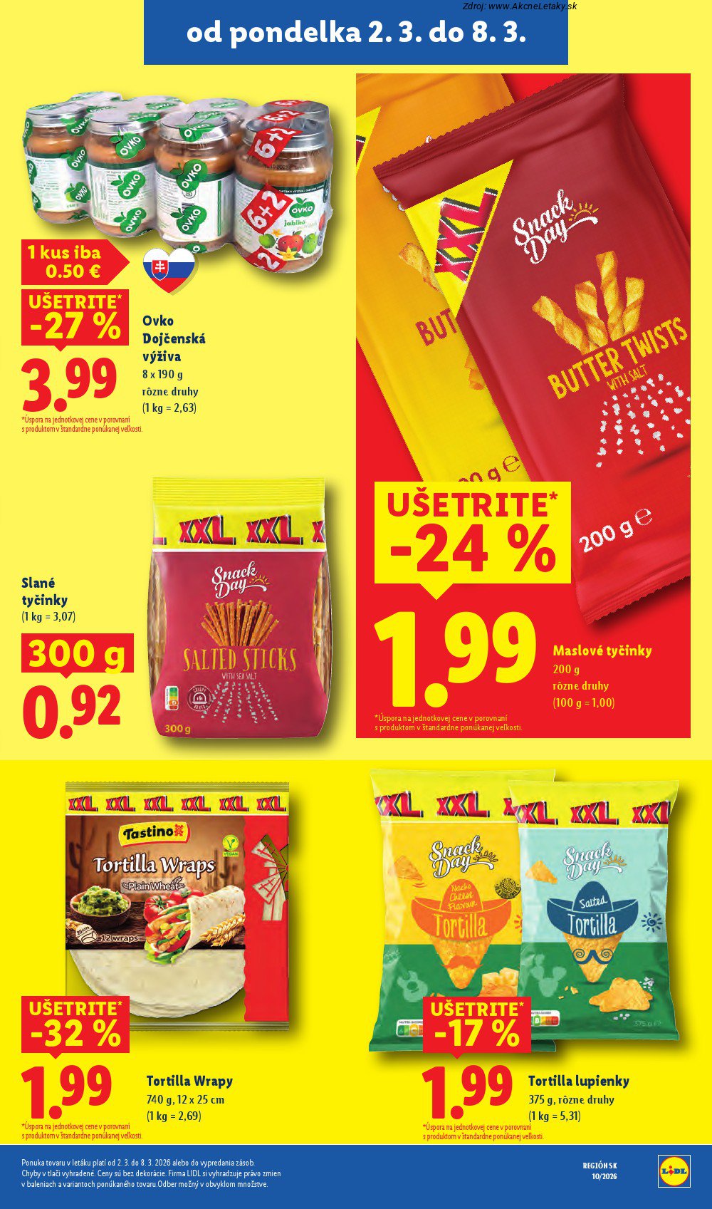 Leták Lidl (2. 3. - 8. 3. 2026) - strana 29 z 107