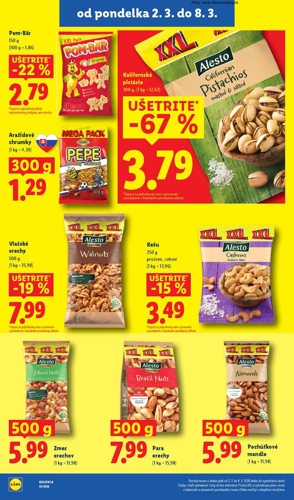 Leták Lidl (2. 3. - 8. 3. 2026) - strana 30 z 107