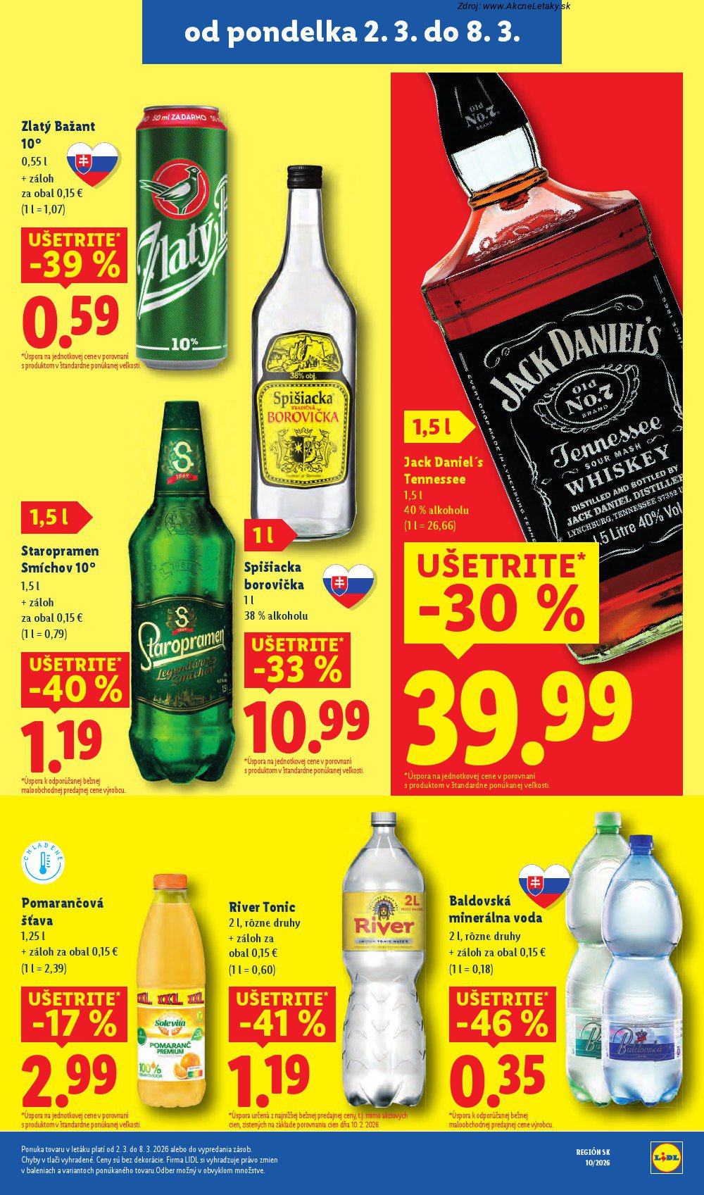 Leták Lidl (2. 3. - 8. 3. 2026) - strana 31 z 107