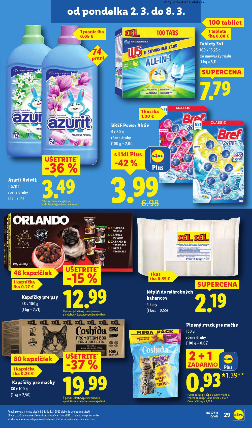 Leták Lidl (2. 3. - 8. 3. 2026) - strana 33 z 107