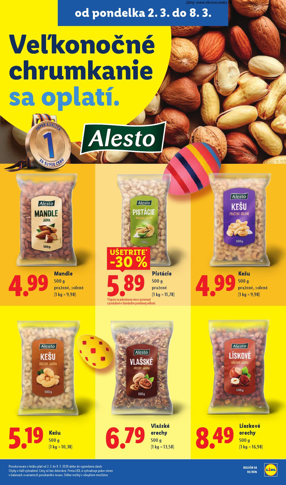 Leták Lidl (2. 3. - 8. 3. 2026) - strana 38 z 107
