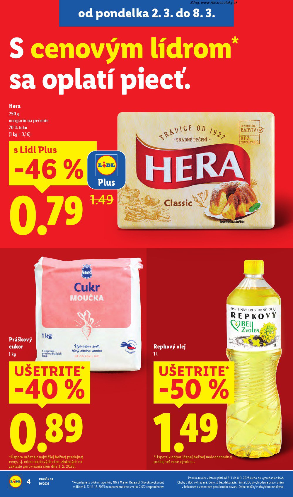 Leták Lidl (2. 3. - 8. 3. 2026) - strana 4 z 107