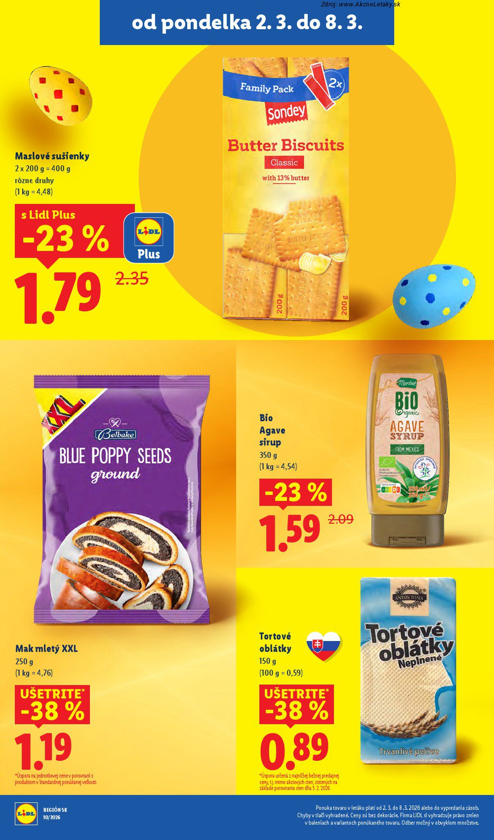 Leták Lidl (2. 3. - 8. 3. 2026) - strana 42 z 107