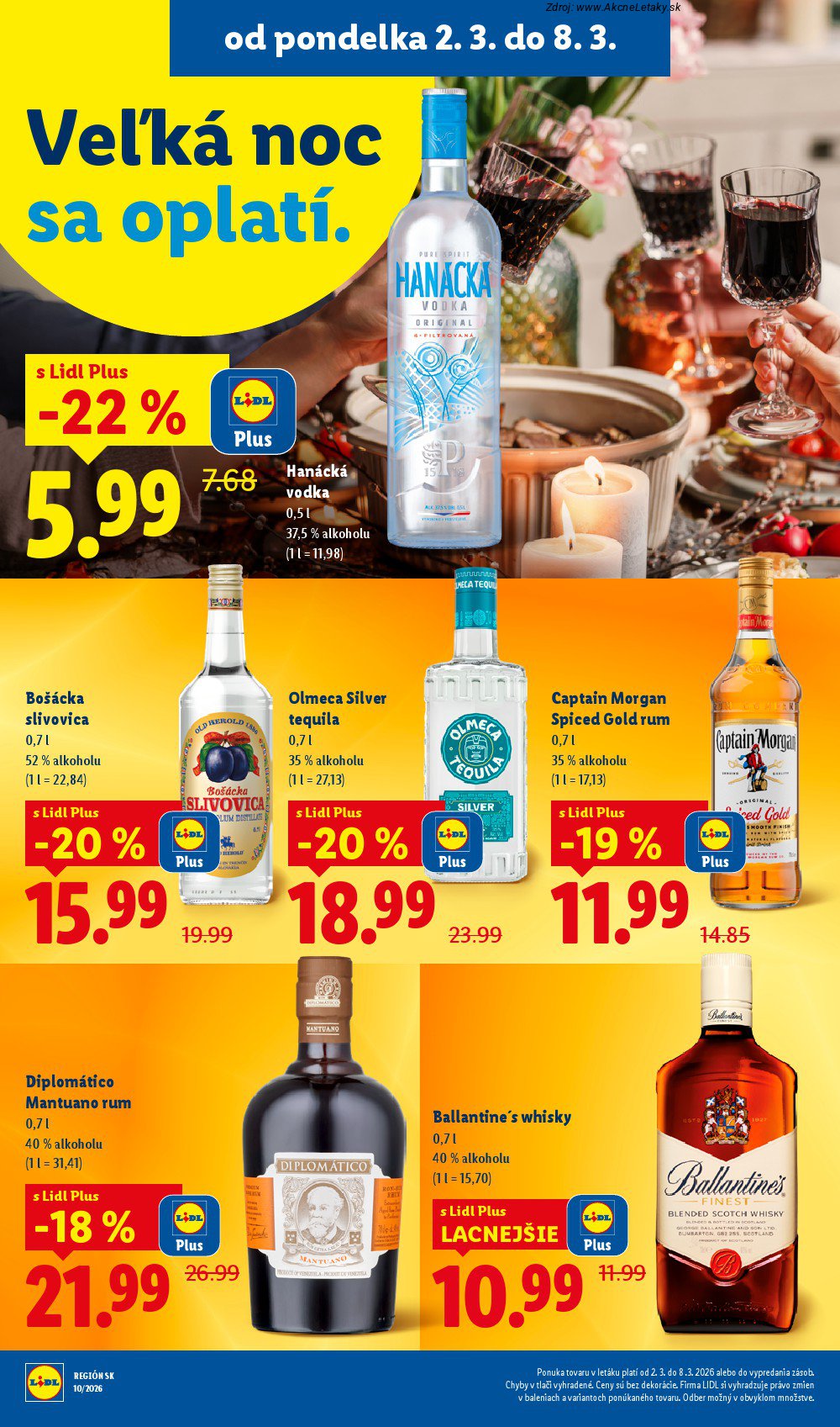 Leták Lidl (2. 3. - 8. 3. 2026) - strana 44 z 107
