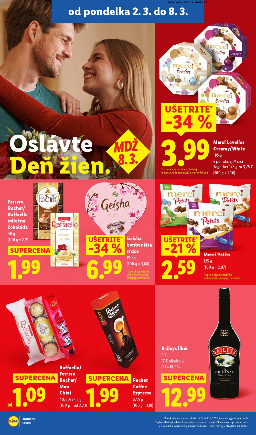 Leták Lidl (2. 3. - 8. 3. 2026) - strana 48 z 107