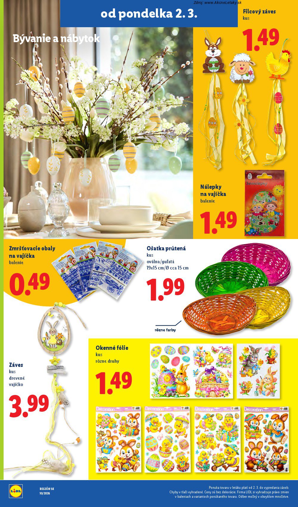 Leták Lidl (2. 3. - 8. 3. 2026) - strana 63 z 107