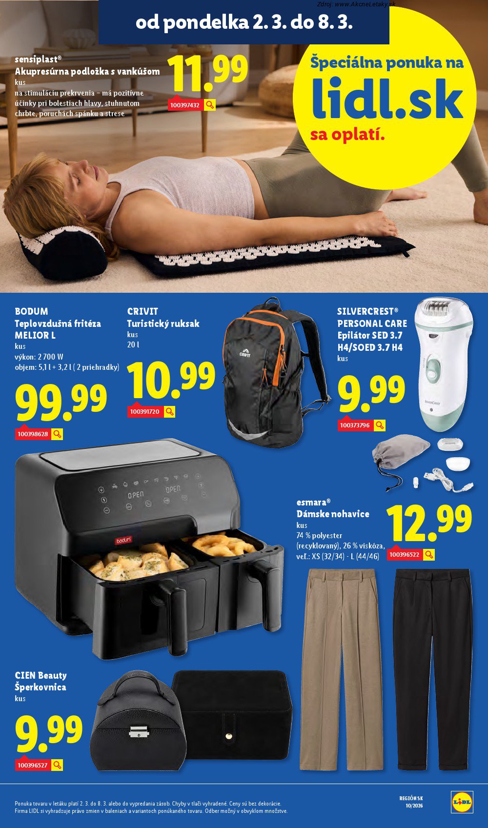 Leták Lidl (2. 3. - 8. 3. 2026) - strana 67 z 107