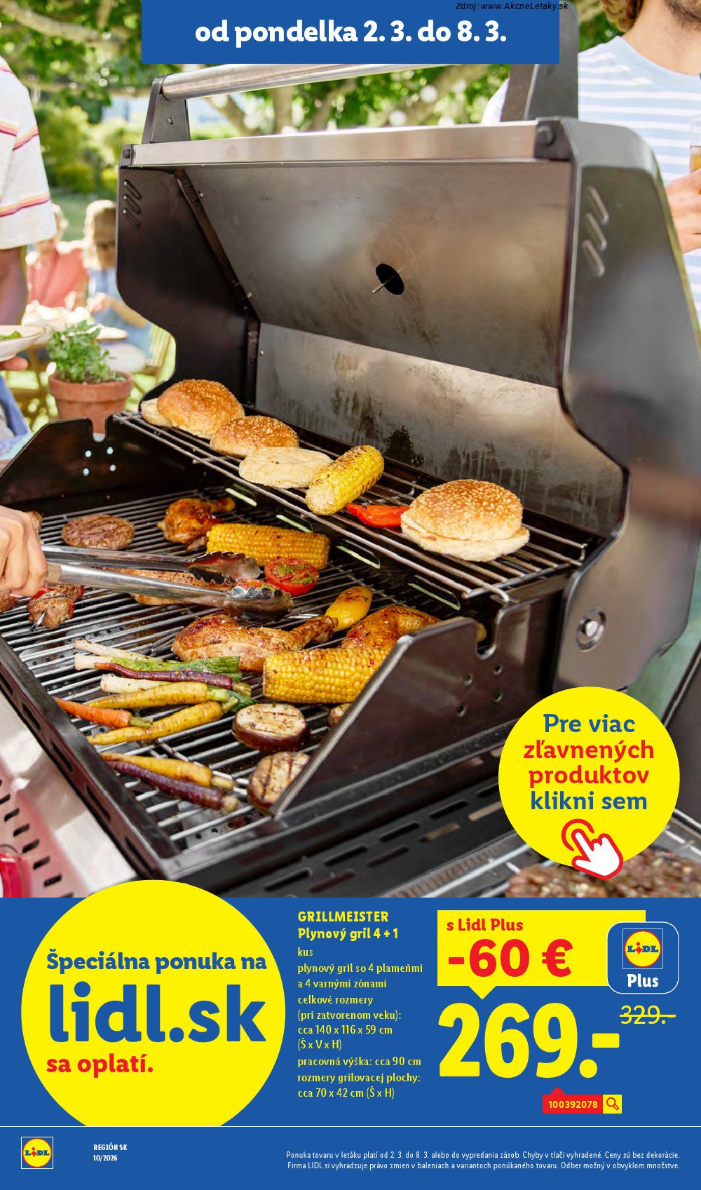 Leták Lidl (2. 3. - 8. 3. 2026) - strana 68 z 107