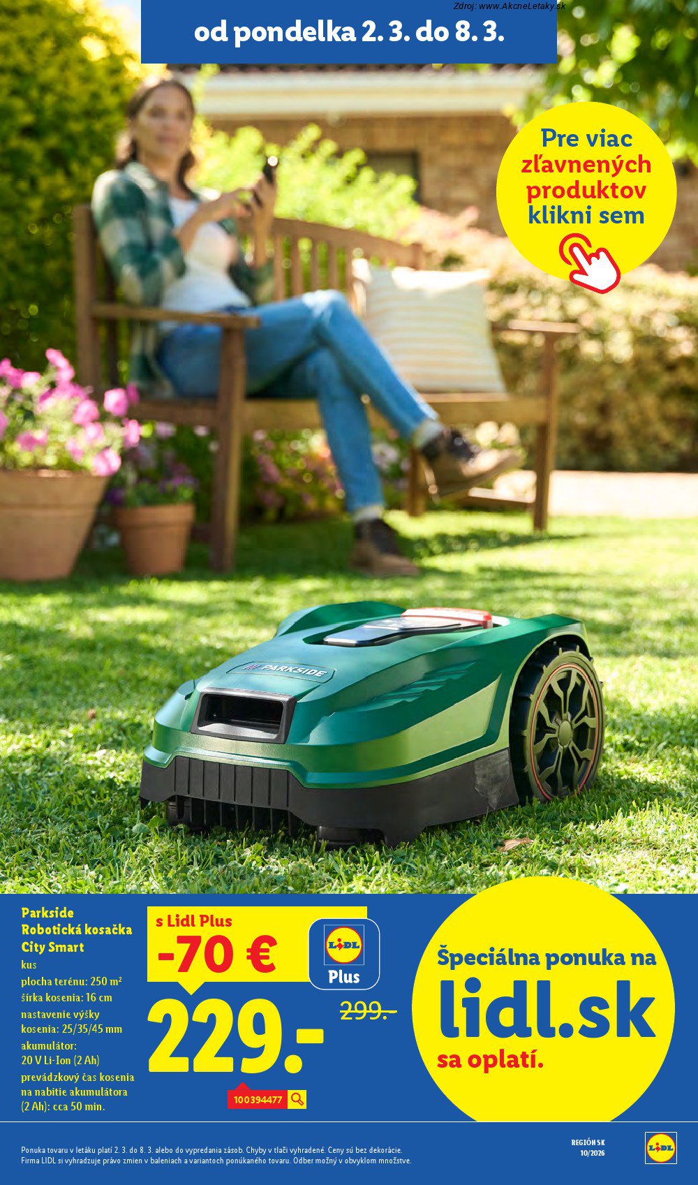 Leták Lidl (2. 3. - 8. 3. 2026) - strana 69 z 107