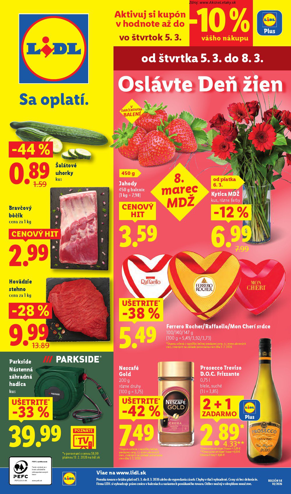Leták Lidl (2. 3. - 8. 3. 2026) - strana 71 z 107