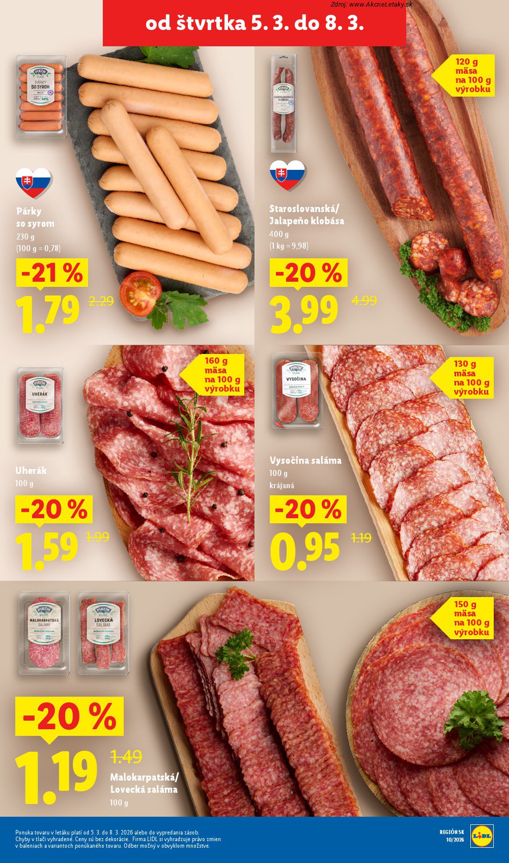 Leták Lidl (2. 3. - 8. 3. 2026) - strana 79 z 107