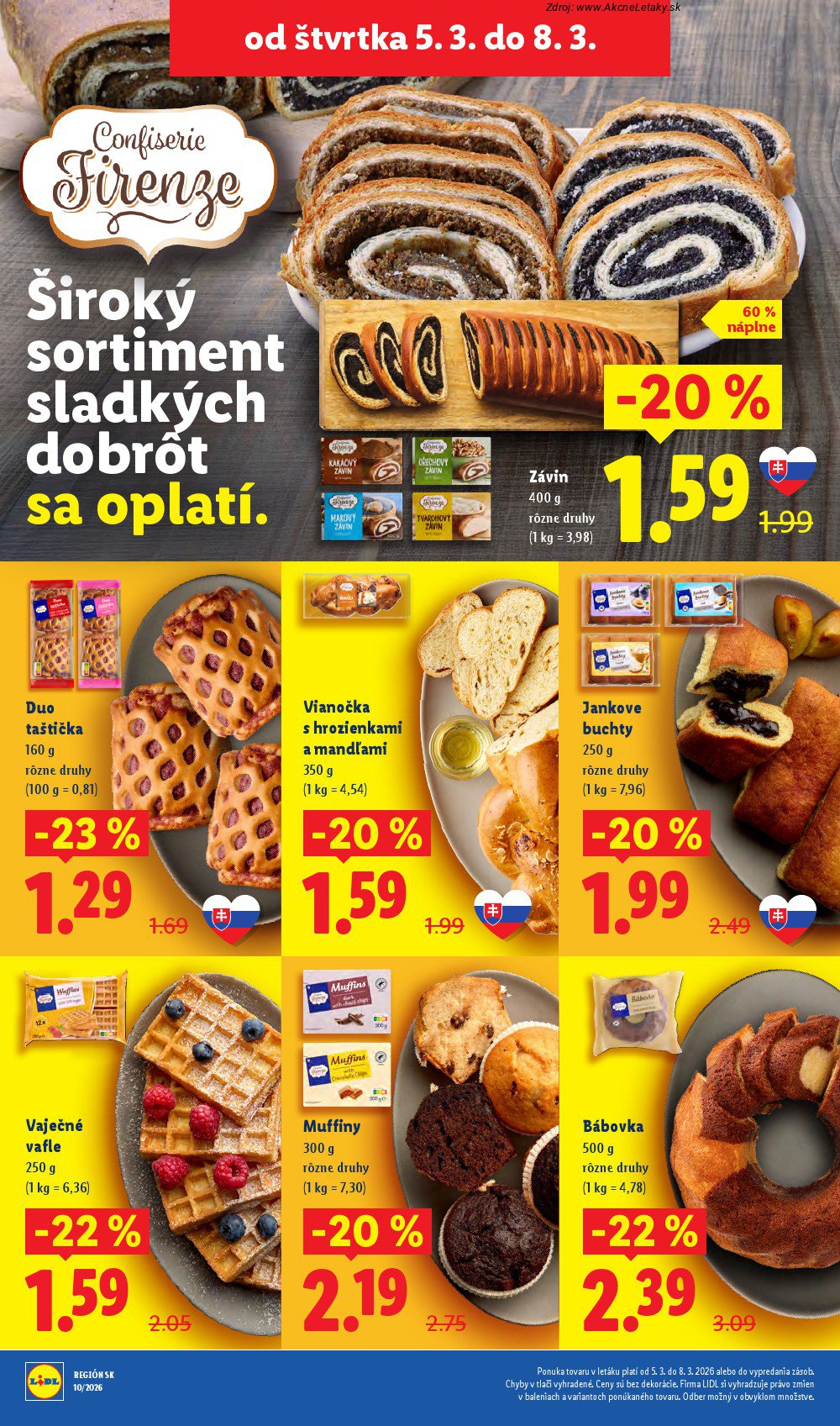Leták Lidl (2. 3. - 8. 3. 2026) - strana 81 z 107