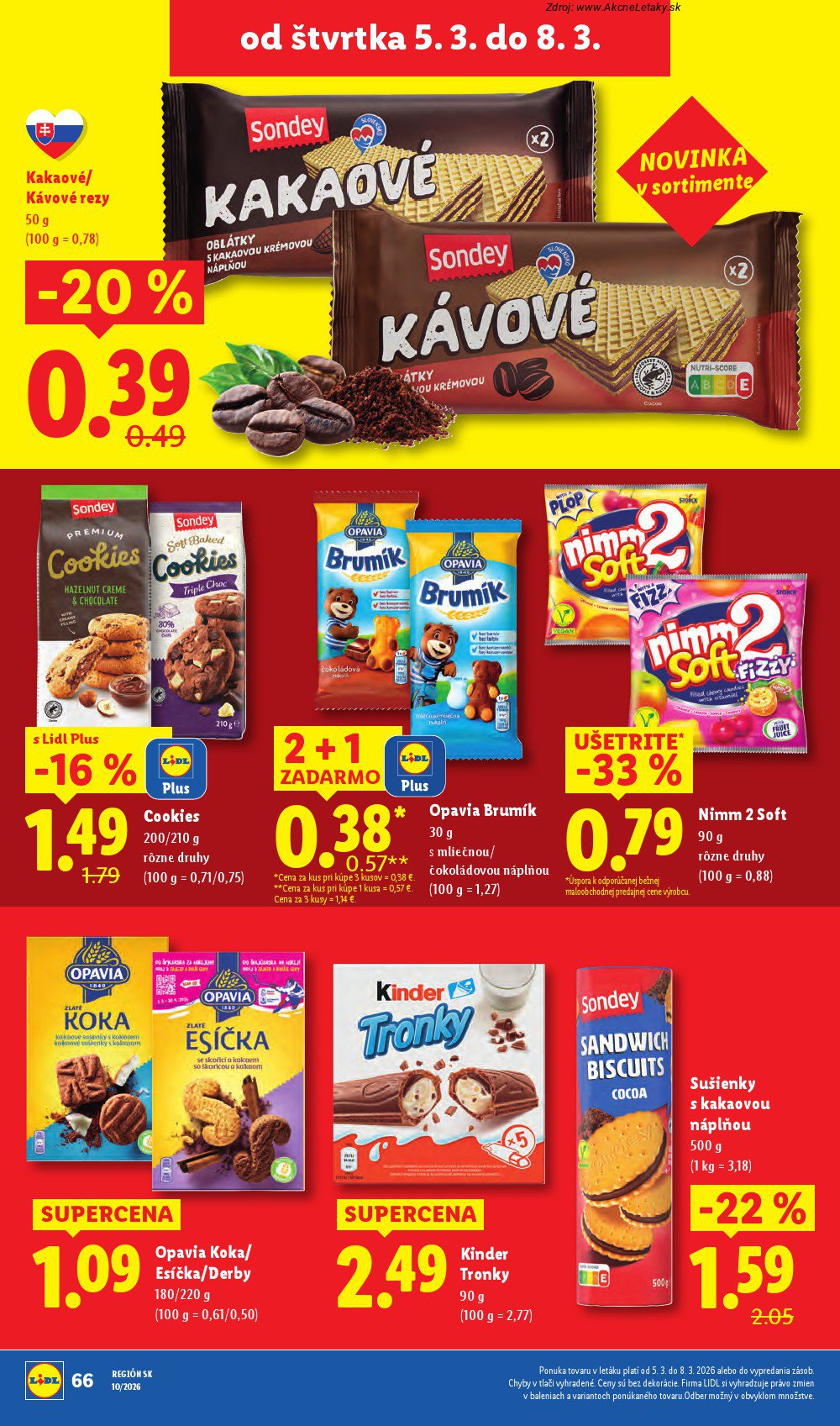 Leták Lidl (2. 3. - 8. 3. 2026) - strana 86 z 107