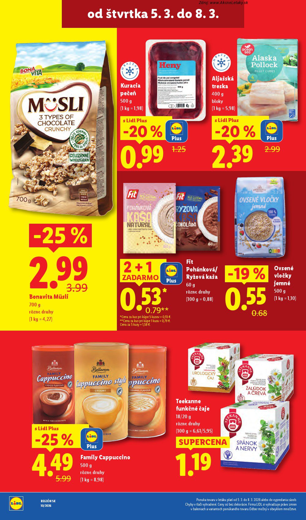 Leták Lidl (2. 3. - 8. 3. 2026) - strana 88 z 107