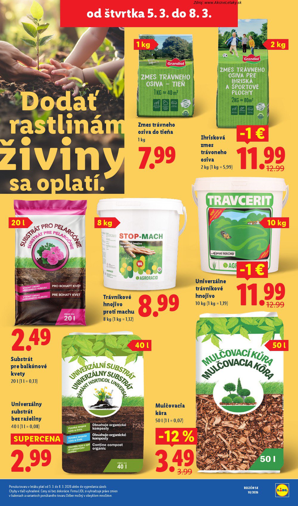 Leták Lidl (2. 3. - 8. 3. 2026) - strana 90 z 107