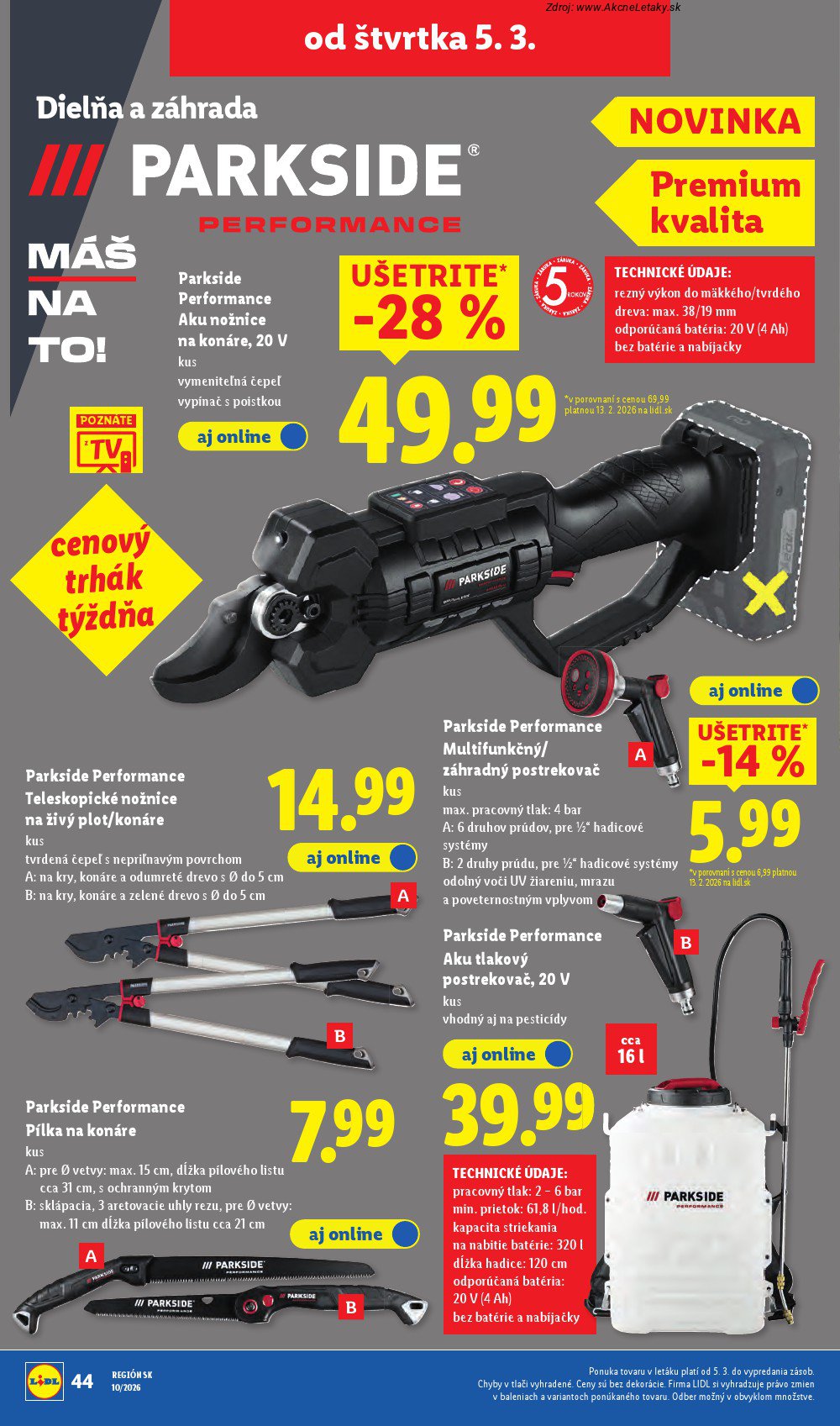 Leták Lidl (2. 3. - 8. 3. 2026) - strana 92 z 107