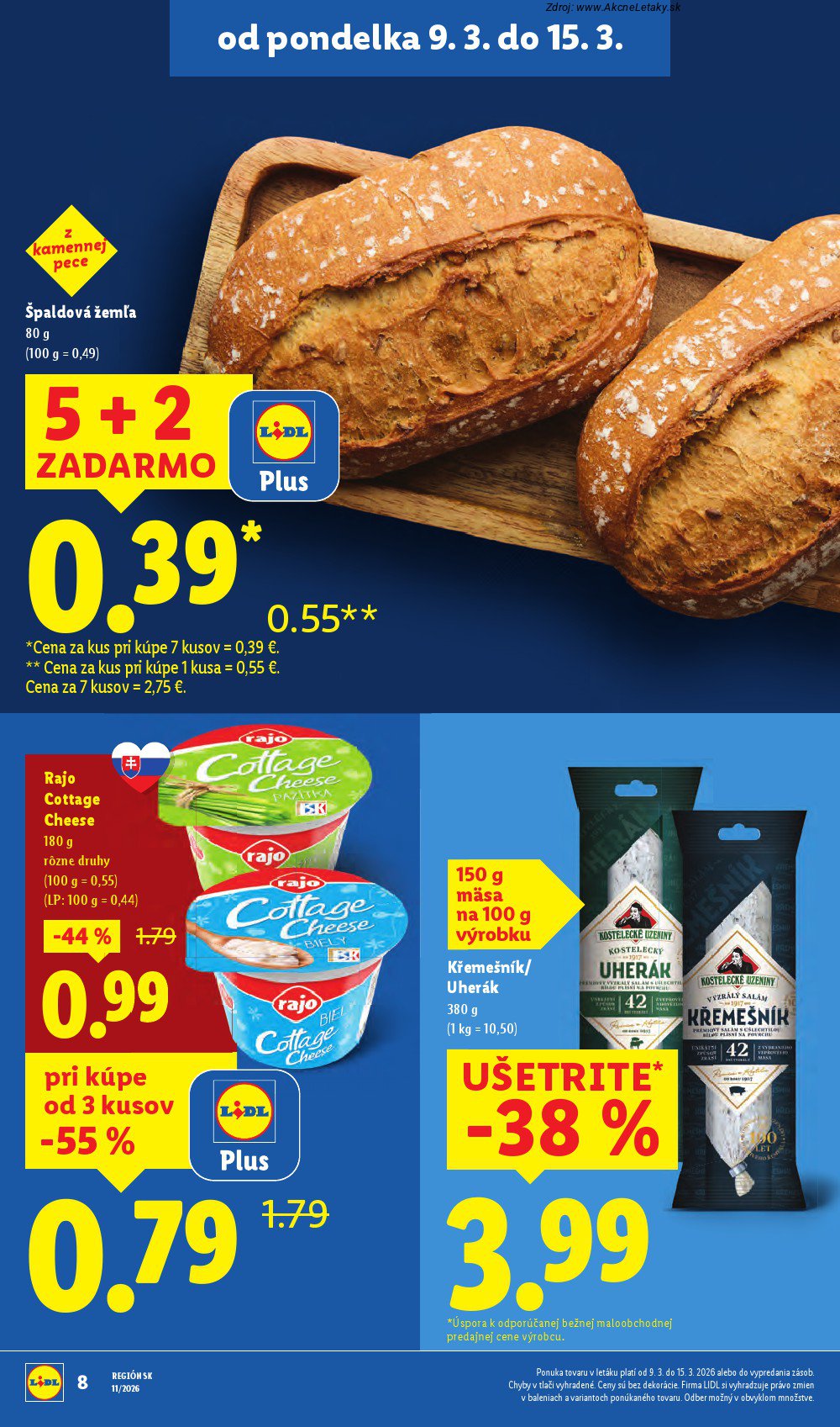 Leták Lidl (9. 3. - 15. 3. 2026) - strana 10 z 96