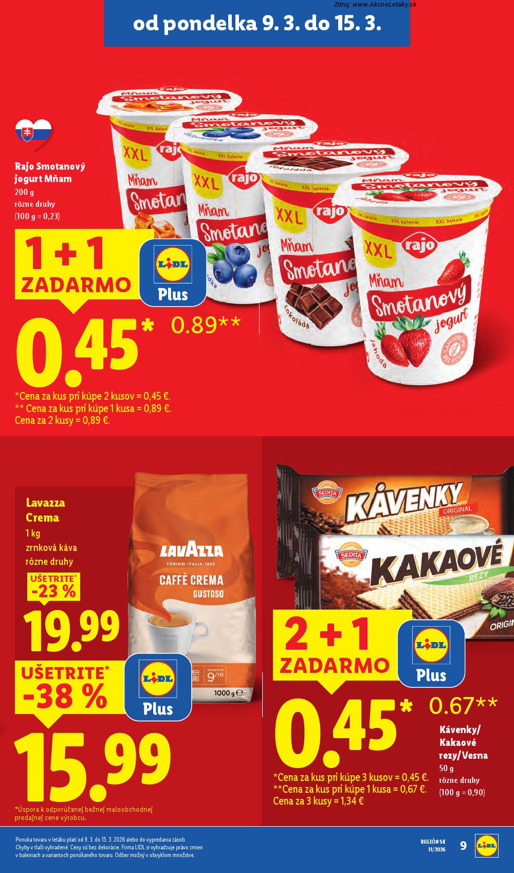 Leták Lidl (9. 3. - 15. 3. 2026) - strana 11 z 96