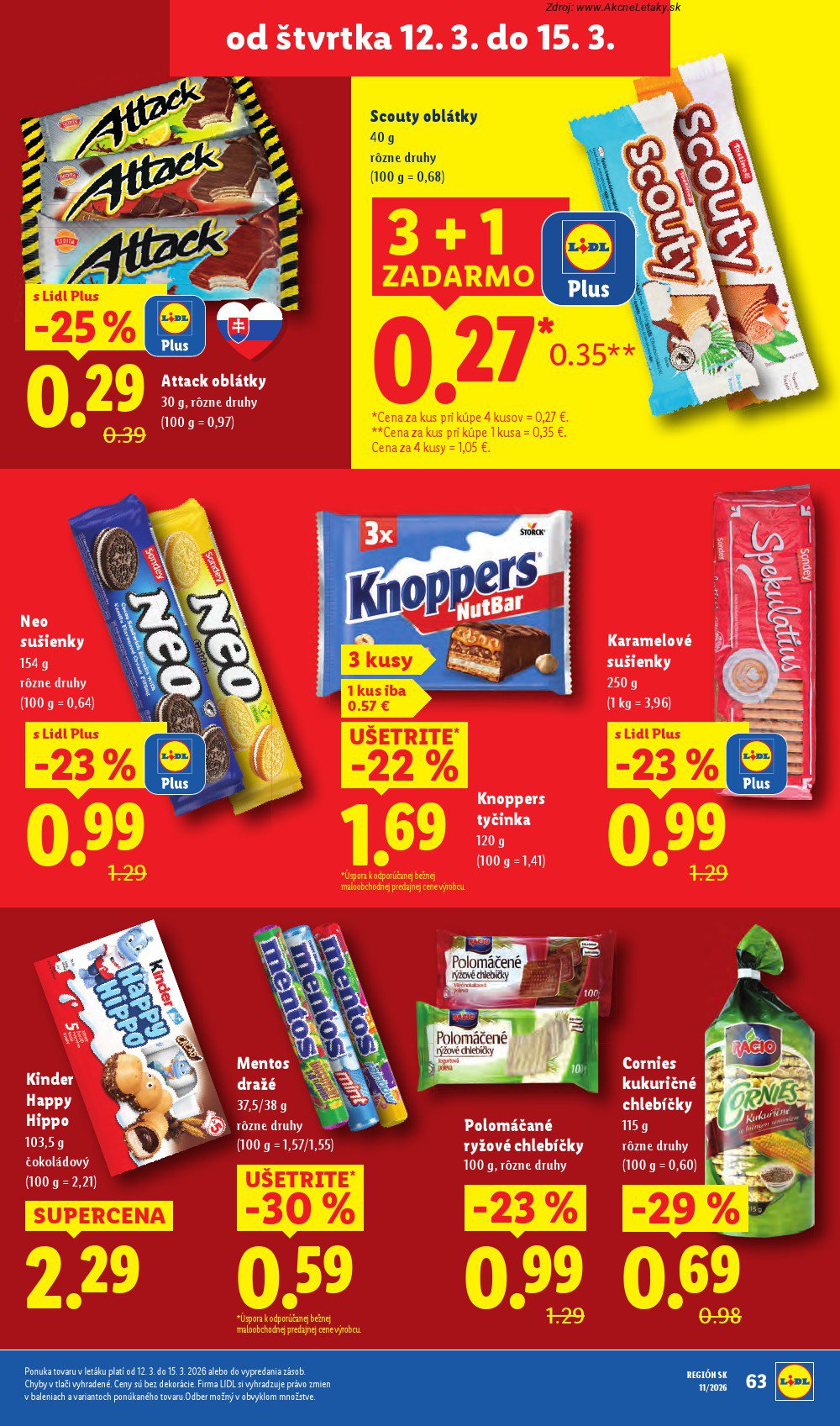 Leták Lidl (9. 3. - 15. 3. 2026) - strana 63 z 96