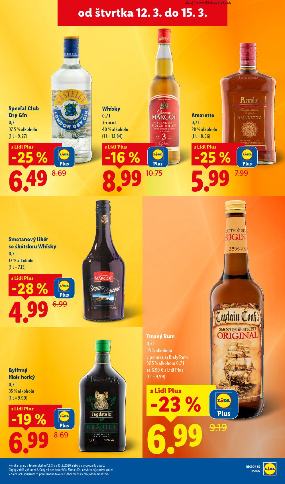 Leták Lidl (12. 3. - 15. 3. 2026) - strana 21 z 46
