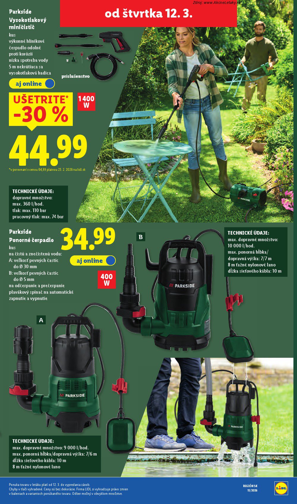 Leták Lidl (12. 3. - 15. 3. 2026) - strana 35 z 46