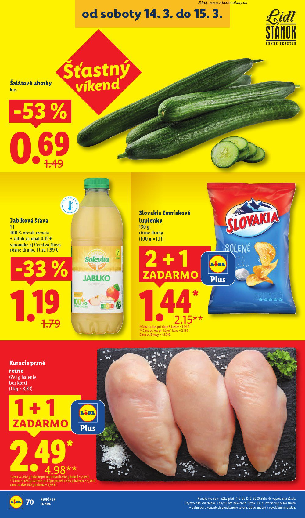 Leták Lidl (12. 3. - 15. 3. 2026) - strana 44 z 46