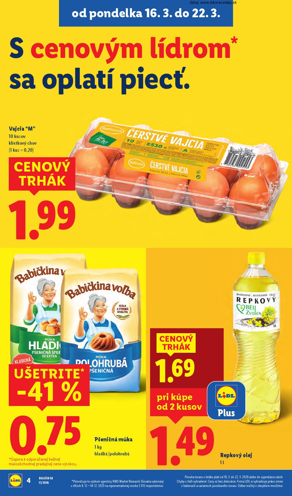 Leták Lidl (16. 3. - 22. 3. 2026) - strana 10 z 104