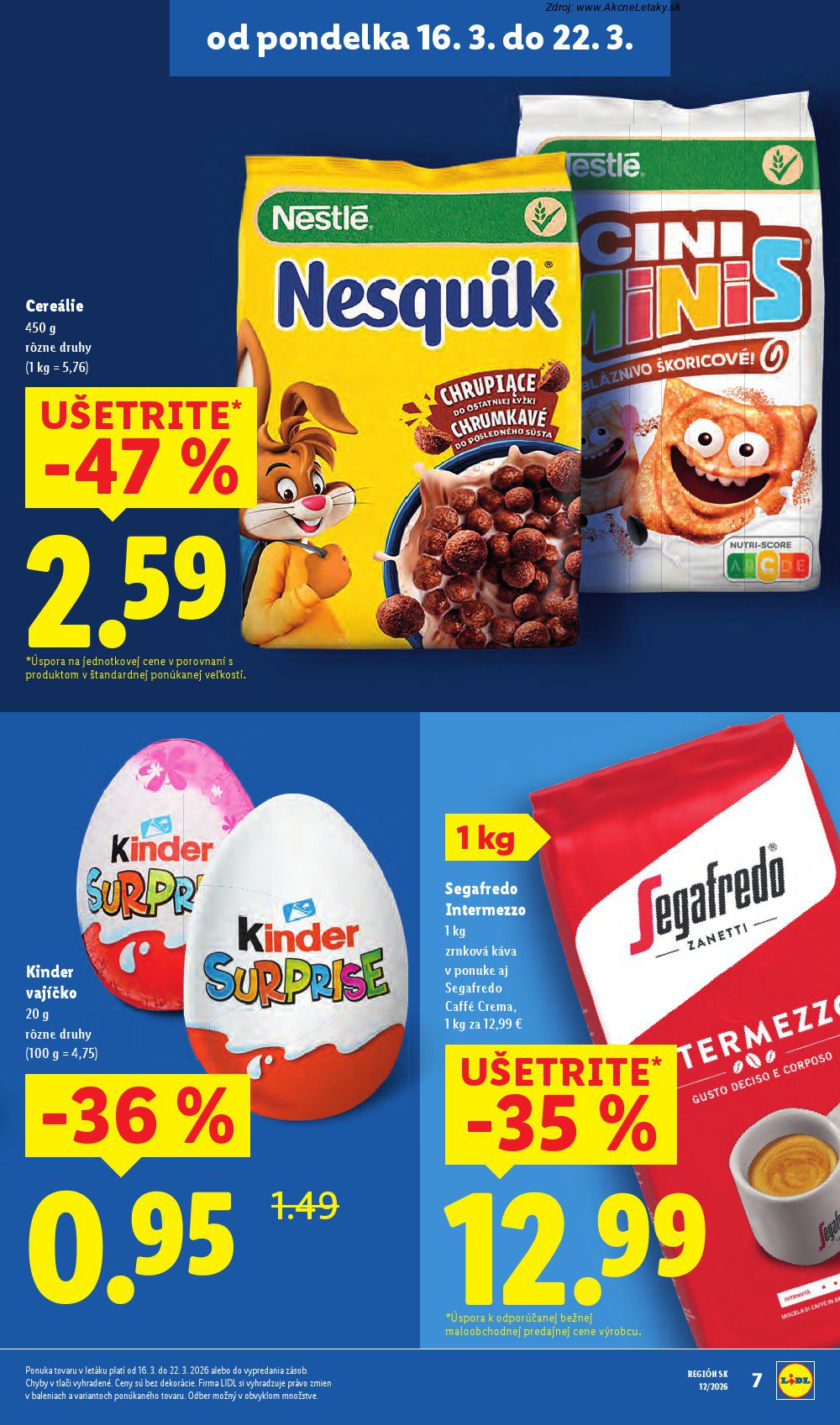 Leták Lidl (16. 3. - 22. 3. 2026) - strana 13 z 104