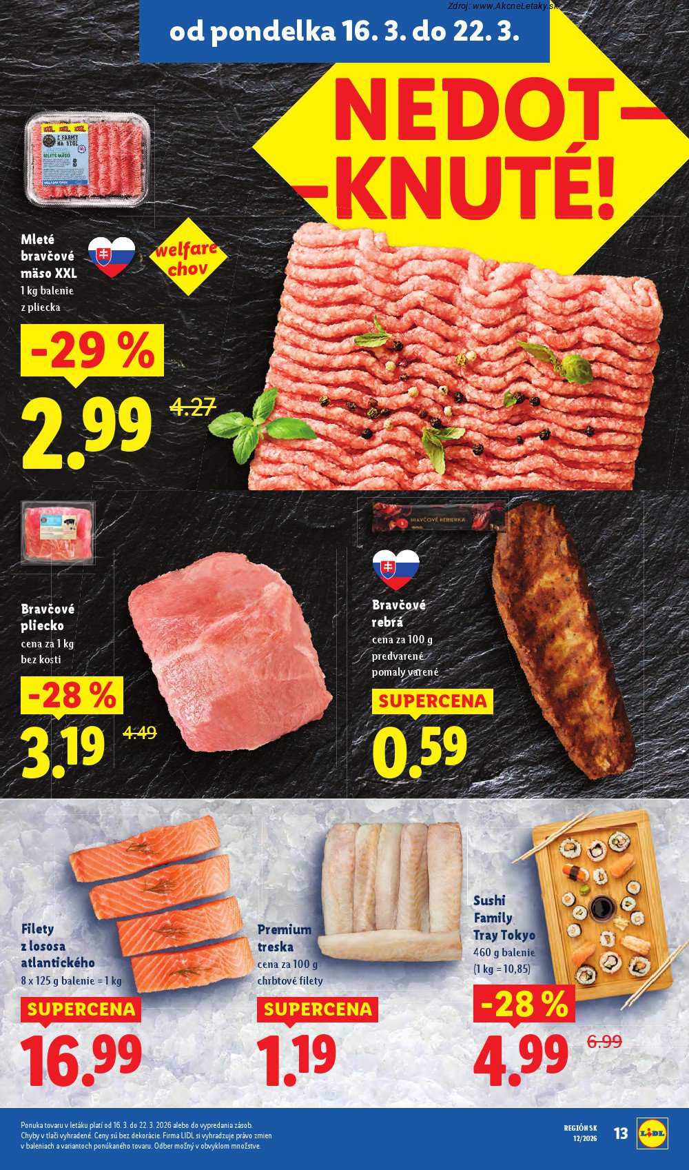 Leták Lidl (16. 3. - 22. 3. 2026) - strana 17 z 104