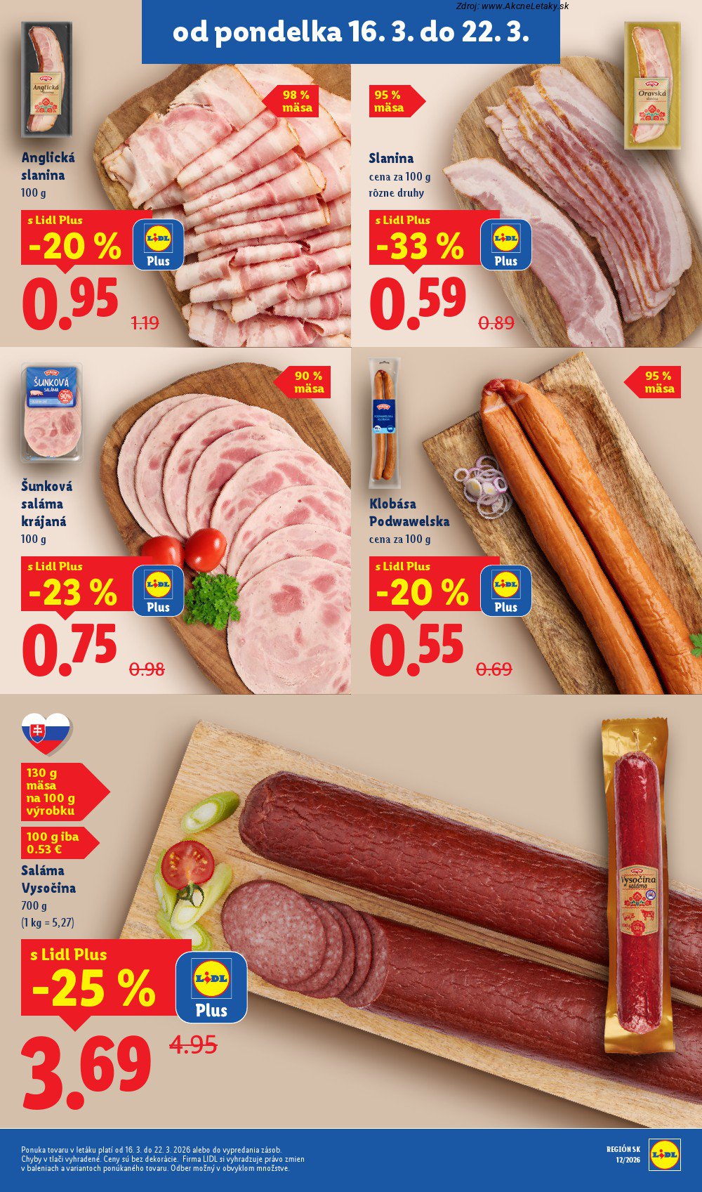 Leták Lidl (16. 3. - 22. 3. 2026) - strana 19 z 104