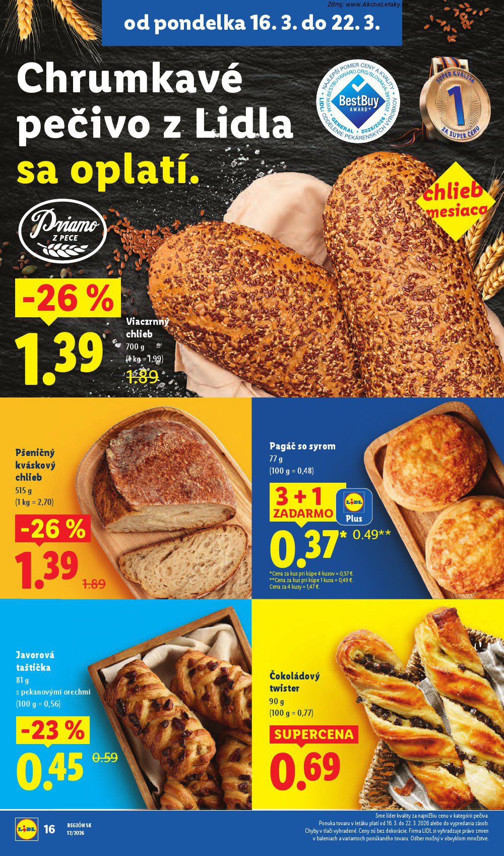 Leták Lidl (16. 3. - 22. 3. 2026) - strana 20 z 104